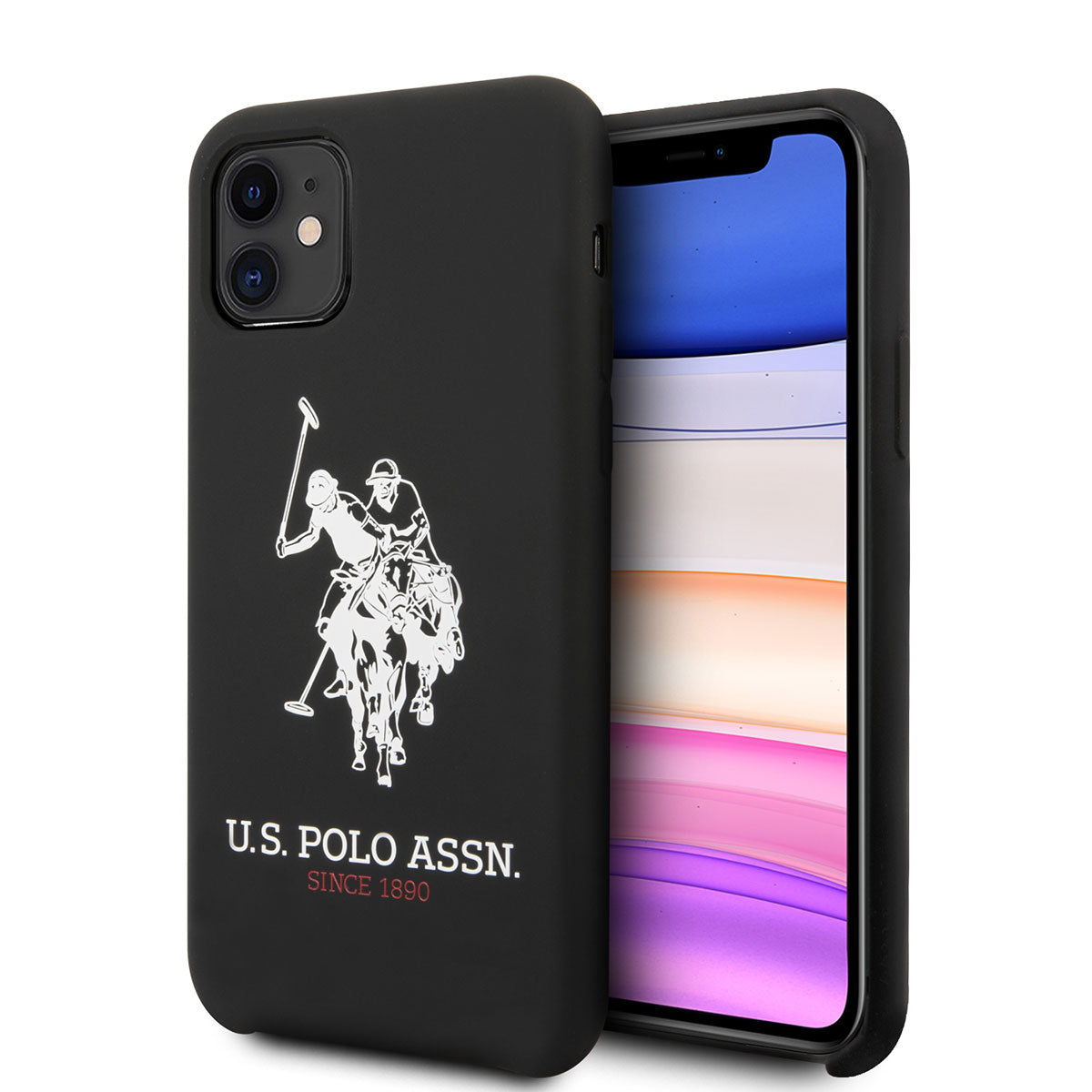 U.S. Polo Assn. Apple iPhone 11 Kılıf Silikon Büyük Logo Dizayn Telefon Kılıfı - 1 U.S. Polo Assn. Apple iPhone 11 Kılıf Silikon Büyük Logo Dizayn Telefon Kılıfı - 1